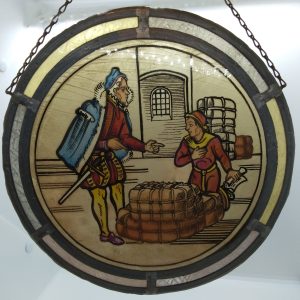 Blyinfattat glas Köpmän