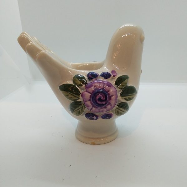 Keramikfågel Rosa Ljung - Bild 2