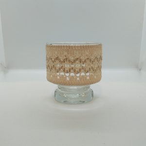 Ljuslykta glas m spets