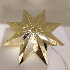 Adventsstjärna mässing