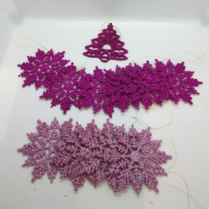 Julgranspynt "flingor"