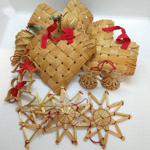 Julgranspynt halmarbeten