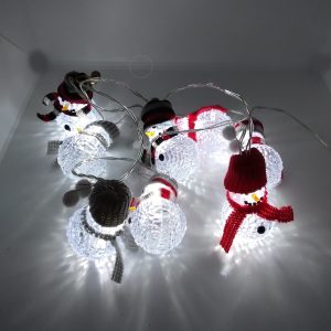 Ljusslinga snögubbbar