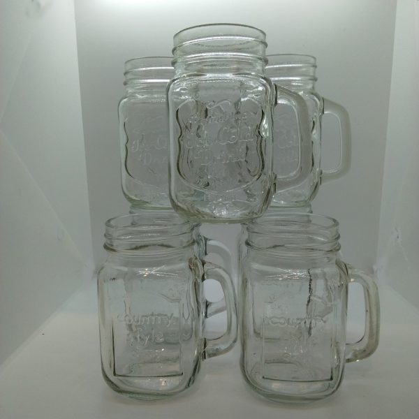 Glasburk m hänkel