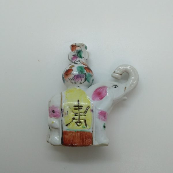 Elefantfigurin/vas - Bild 2