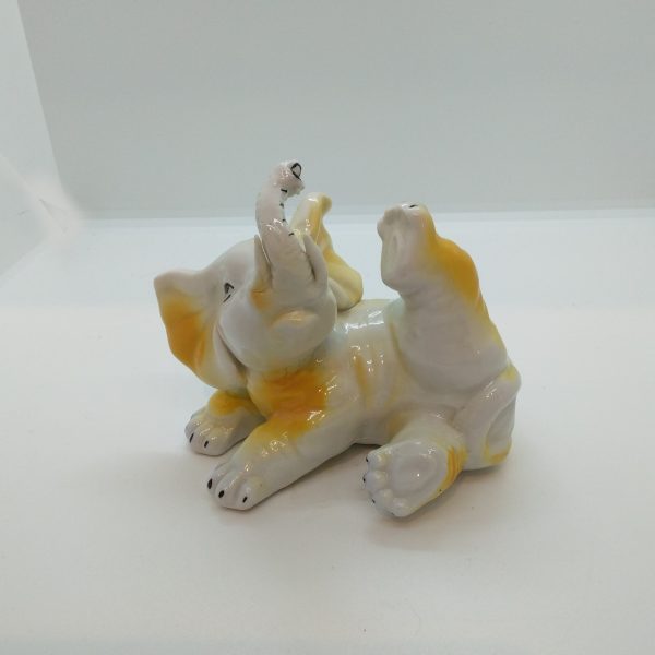 Elefant gul och grön - Bild 3