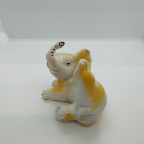Elefant gul och grön - Bild 2