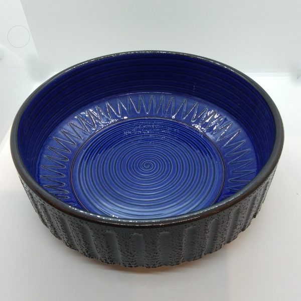 Fruktservis keramik 9 delar - Bild 5