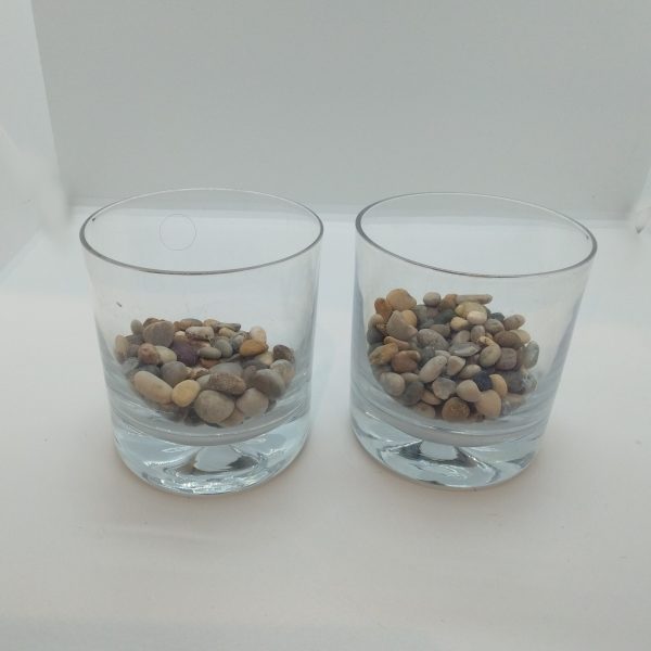 Ljushållare/whiskyglas