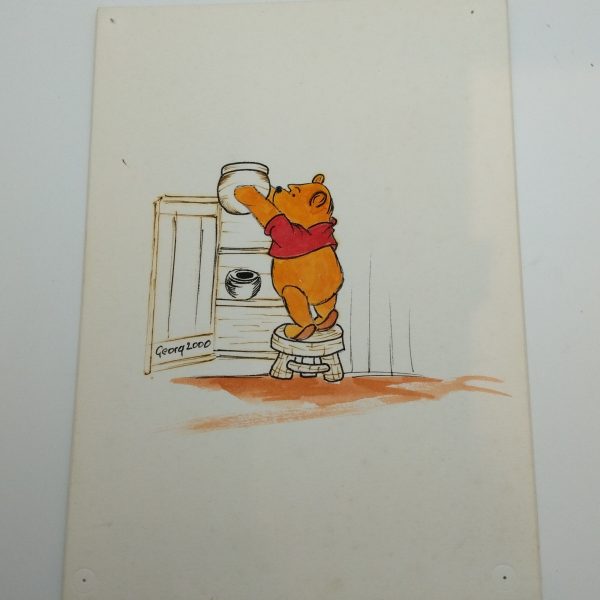 Georg teckningar Nalle Puh H 19-24 cm - Bild 9