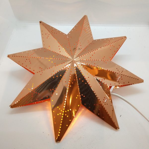 Adventsstjärna koppar