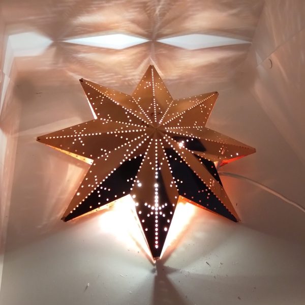 Adventsstjärna koppar - Bild 2