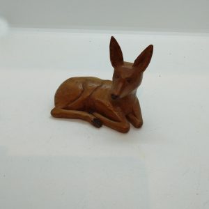 Träskulptur rådjur