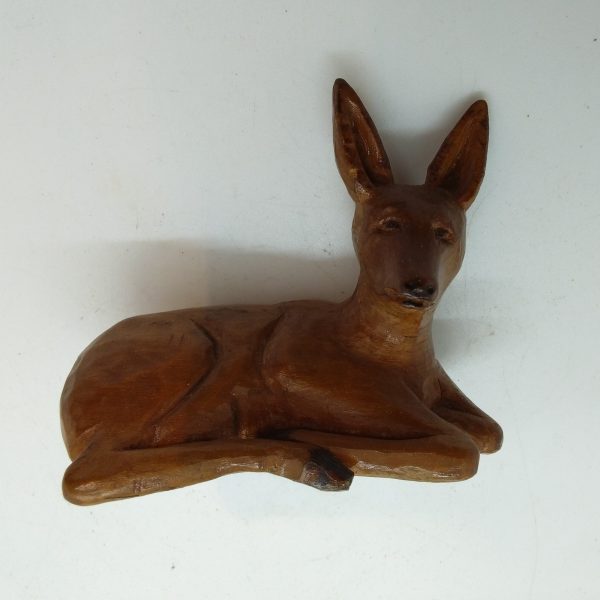 Träskulptur rådjur - Bild 2